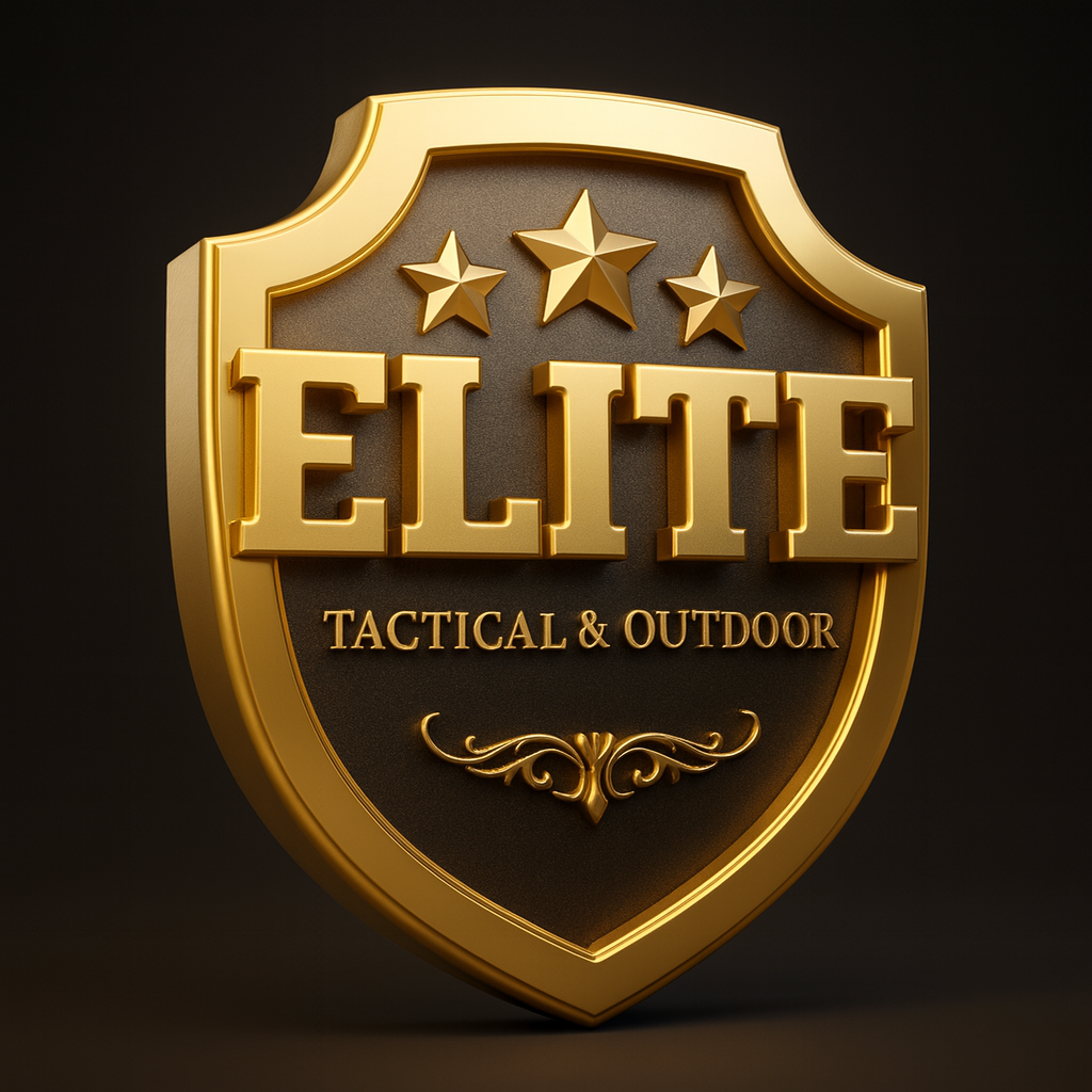 Logo da Elite Artigos Militares em Santiago RS, especializada em artigos militares e táticos.