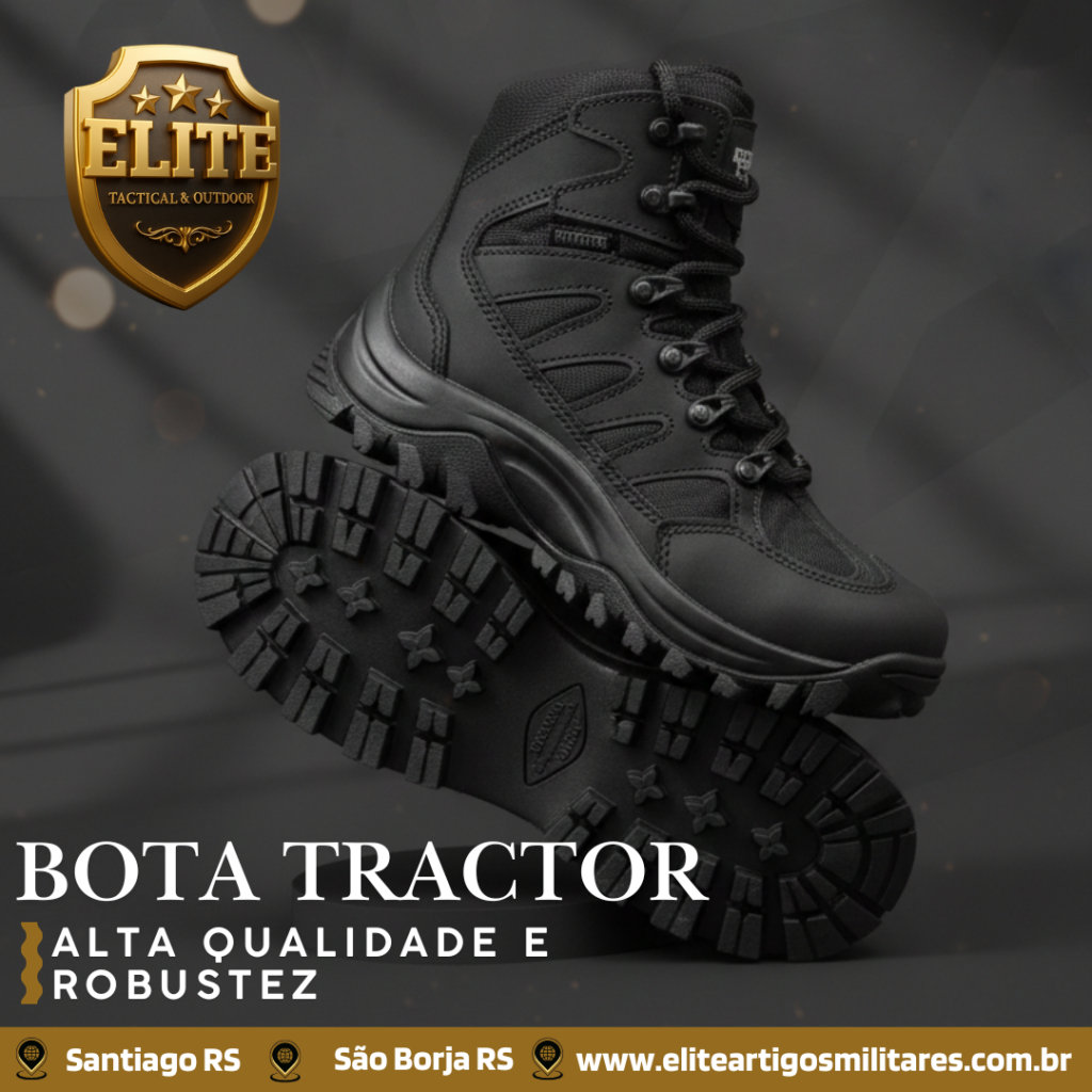 Bota Tractor – Alta Qualidade e Robustez para Todo Tipo de Aventura