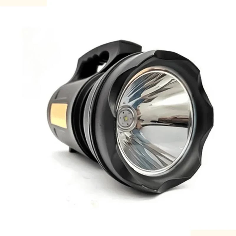 Lanterna Led Holofóte Recarregável 30W T6 Alta Potência