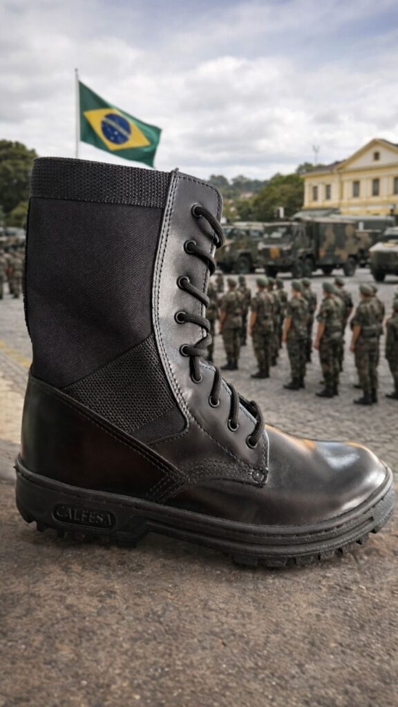 Coturno Militar Calfesa – Padrão Exército Brasileiro
