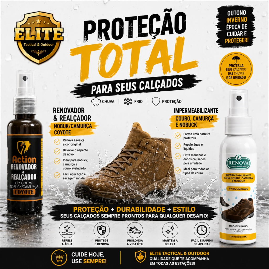 impermeabilizante para calçados